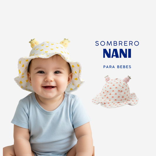 Sombrero Nani para niñas bebes 46cm
