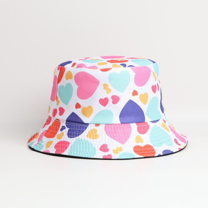 Bucket Hat Cherie 52cm Gorro Reversible para niñas 2 a 5 años