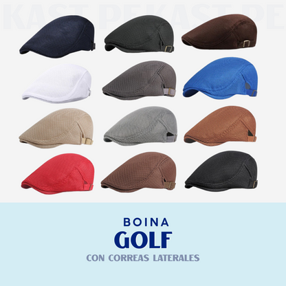 Boina Golf Deportiva Regulable Unisex