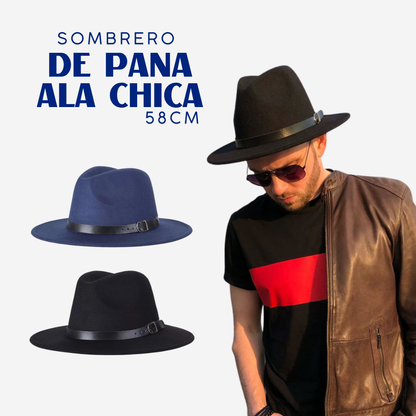 Sombrero Unisex de Pana Ala chica - 58cm