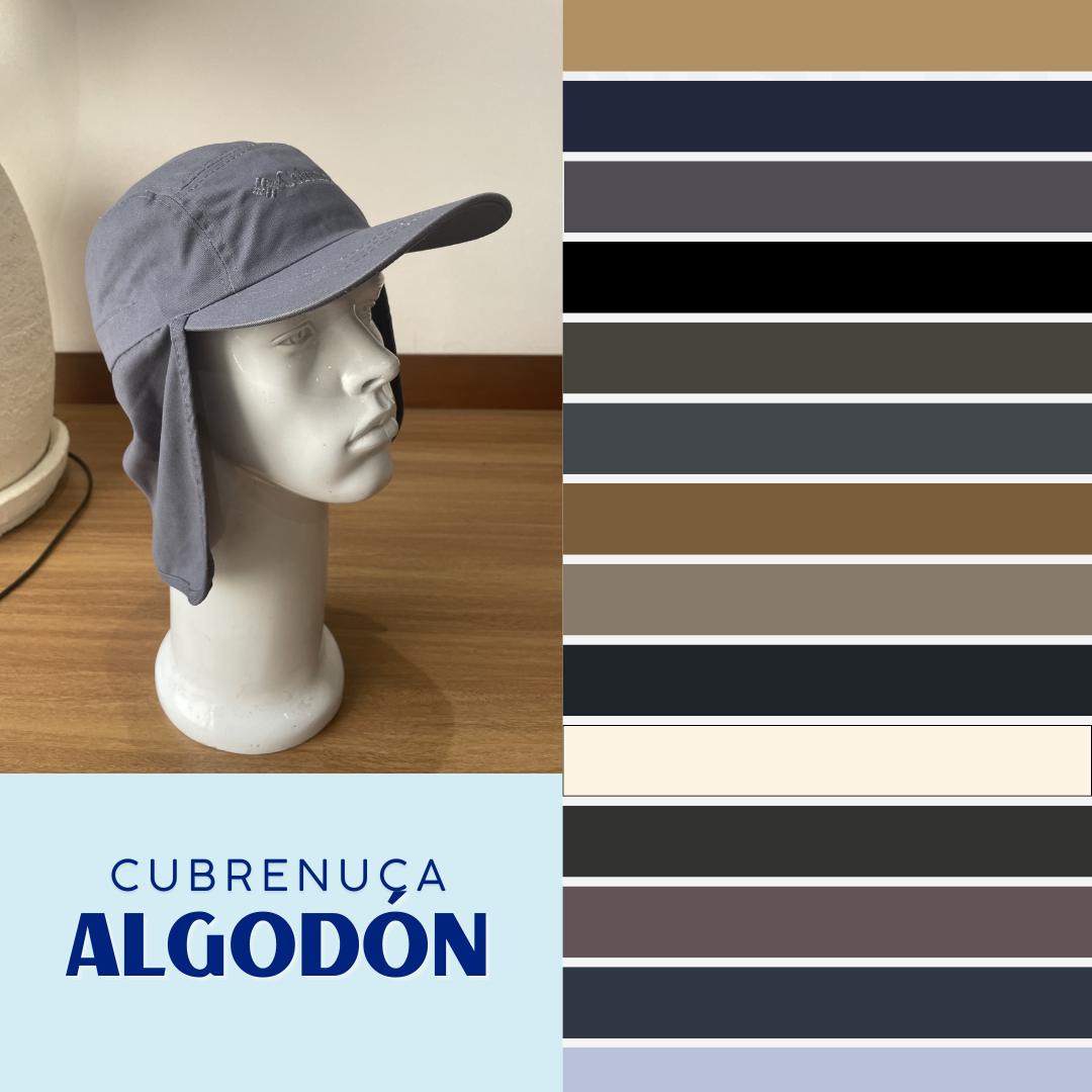 Cubrenuca Algodón Sombrero de protección solar