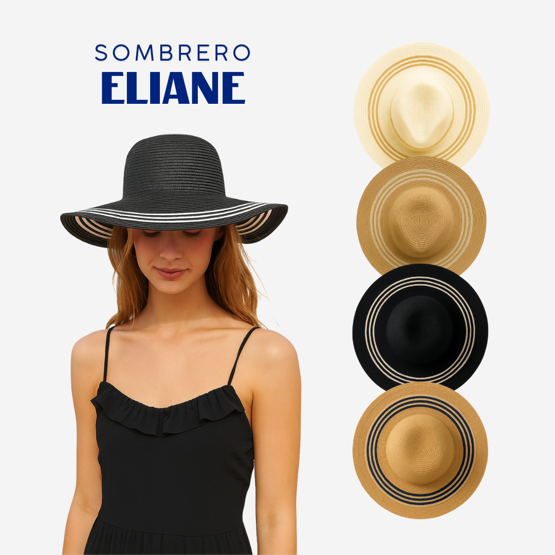 Sombrero de Paja Eliane de Playa