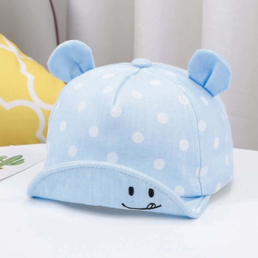 Gorra Estilo Beisbol Snapback Niños Puntillos 48 cm (6–12 meses)