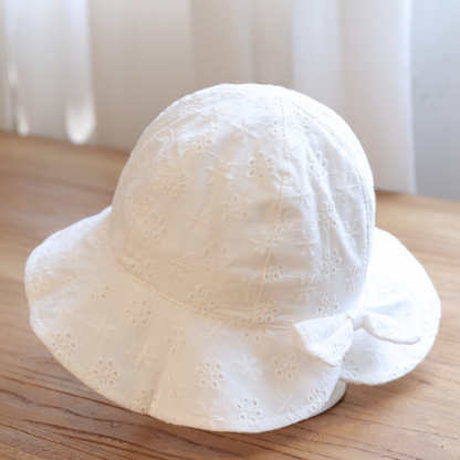 Sombrero Aitana con lazo 48cm: para niñas de 6 meses a 2 años