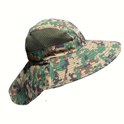 Sombrero Cubrenuca Transpirable Gorro Alta Proteccion Sol