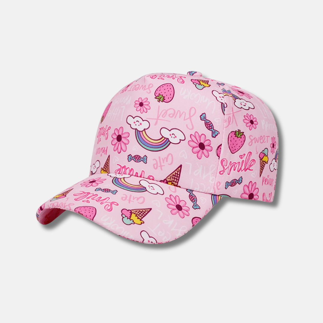 Gorro Snapback Cutie para niñas 3 a 5 años