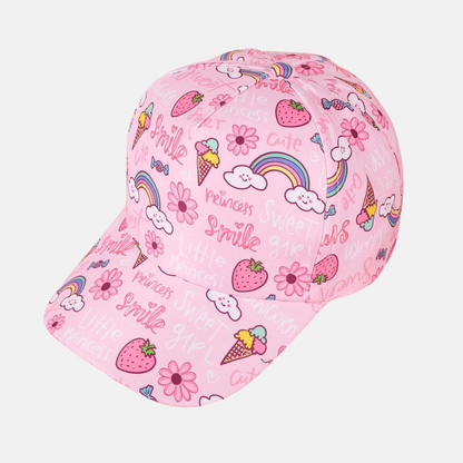 Gorro Snapback Cutie para niñas 3 a 5 años