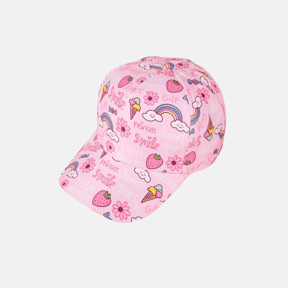 Gorro Snapback Cutie para niñas 3 a 5 años