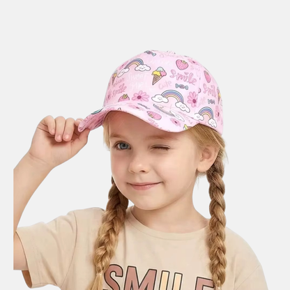 Gorro Snapback Cutie para niñas 3 a 5 años