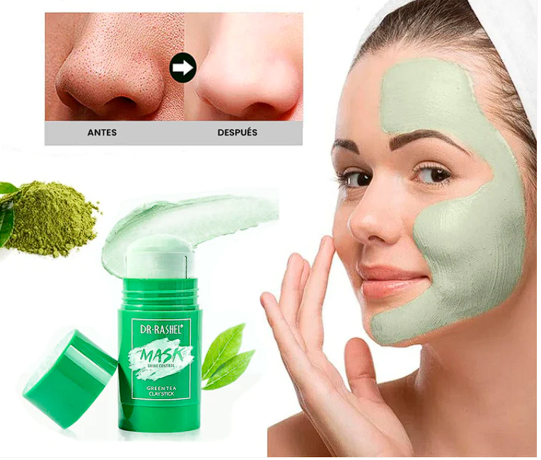 Mascarilla en Barra de Limpieza Profunda para Skin Care - Green Mask™