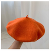 Cargar imagen en el visor de la galería, Boina Francesa de lana para Mujer Naranja