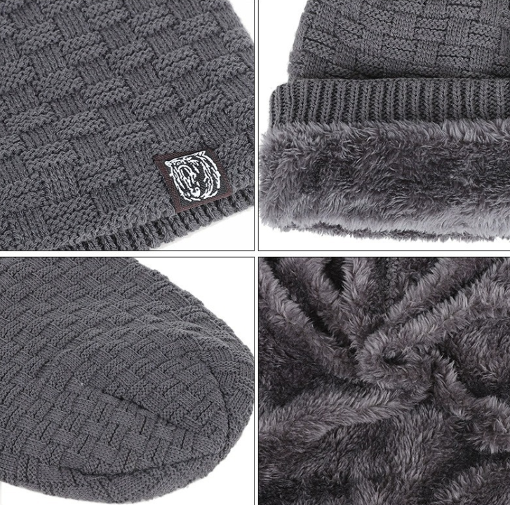 Beanie Chullo Gorro Ryan - Gris Claro