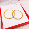 Aretes pendientes  redondos Mujer Modelo Loly