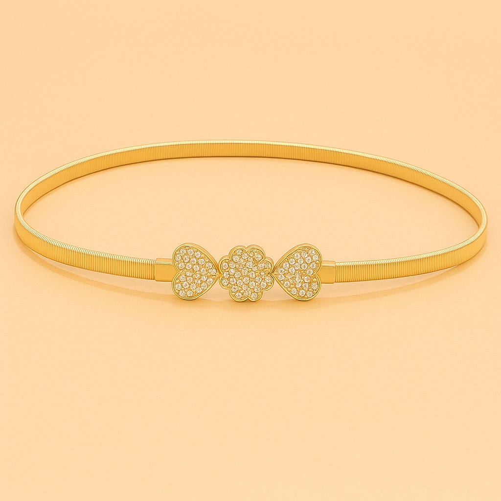 Correa Olivia Elástica para Mujer | Dorado