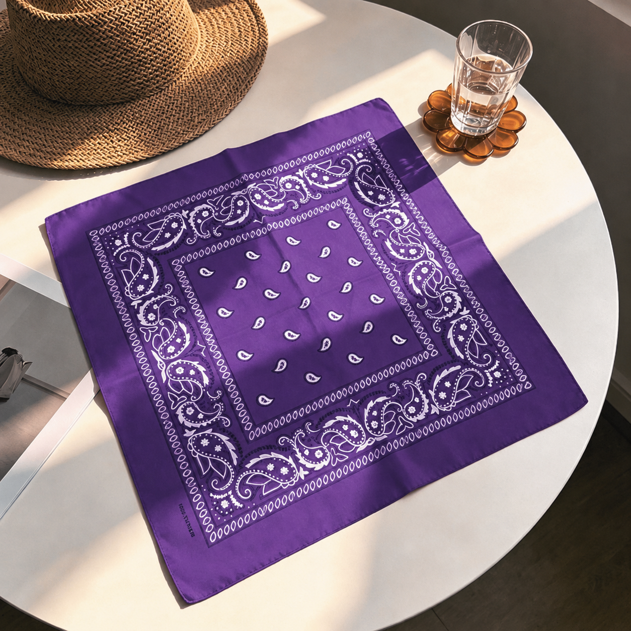 Pañoleta Bandana Pañuelo Clyde de 55x55cm