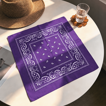 Pañoleta Bandana Pañuelo Clyde de 55x55cm