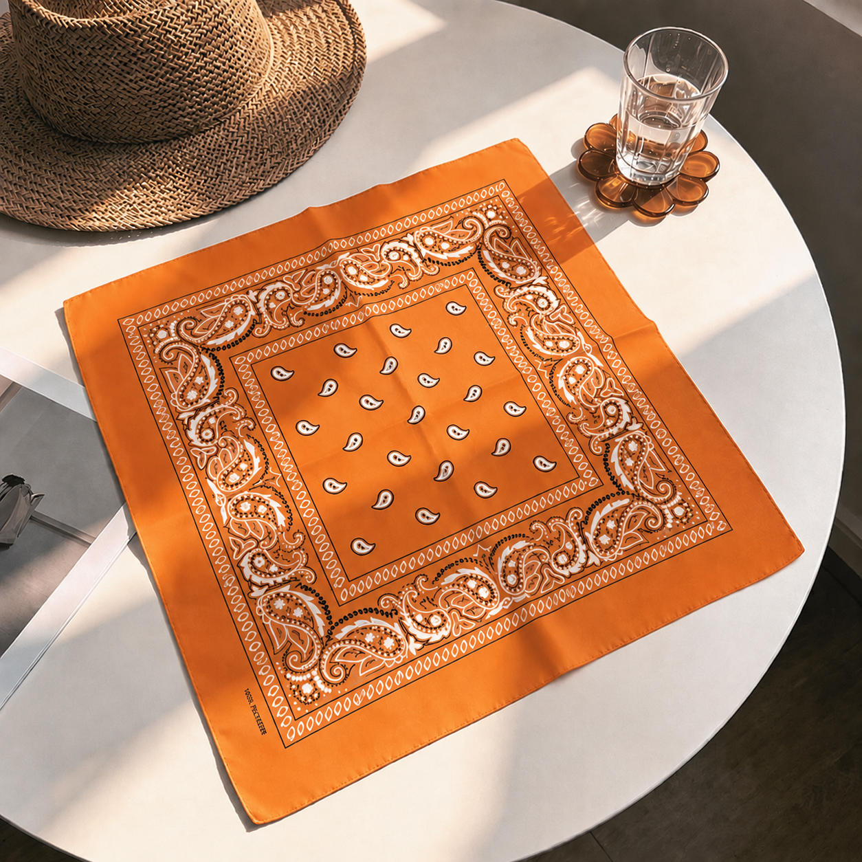 Pañoleta Bandana Pañuelo Clyde de 55x55cm