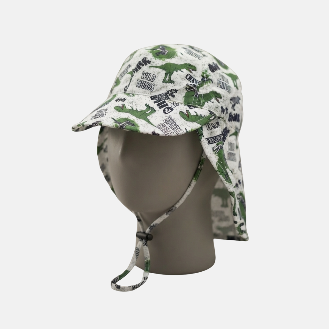 Legionario Dino | Gorro Cubrenuca de niños 6 meses a 3 años 48cm a 52 cm