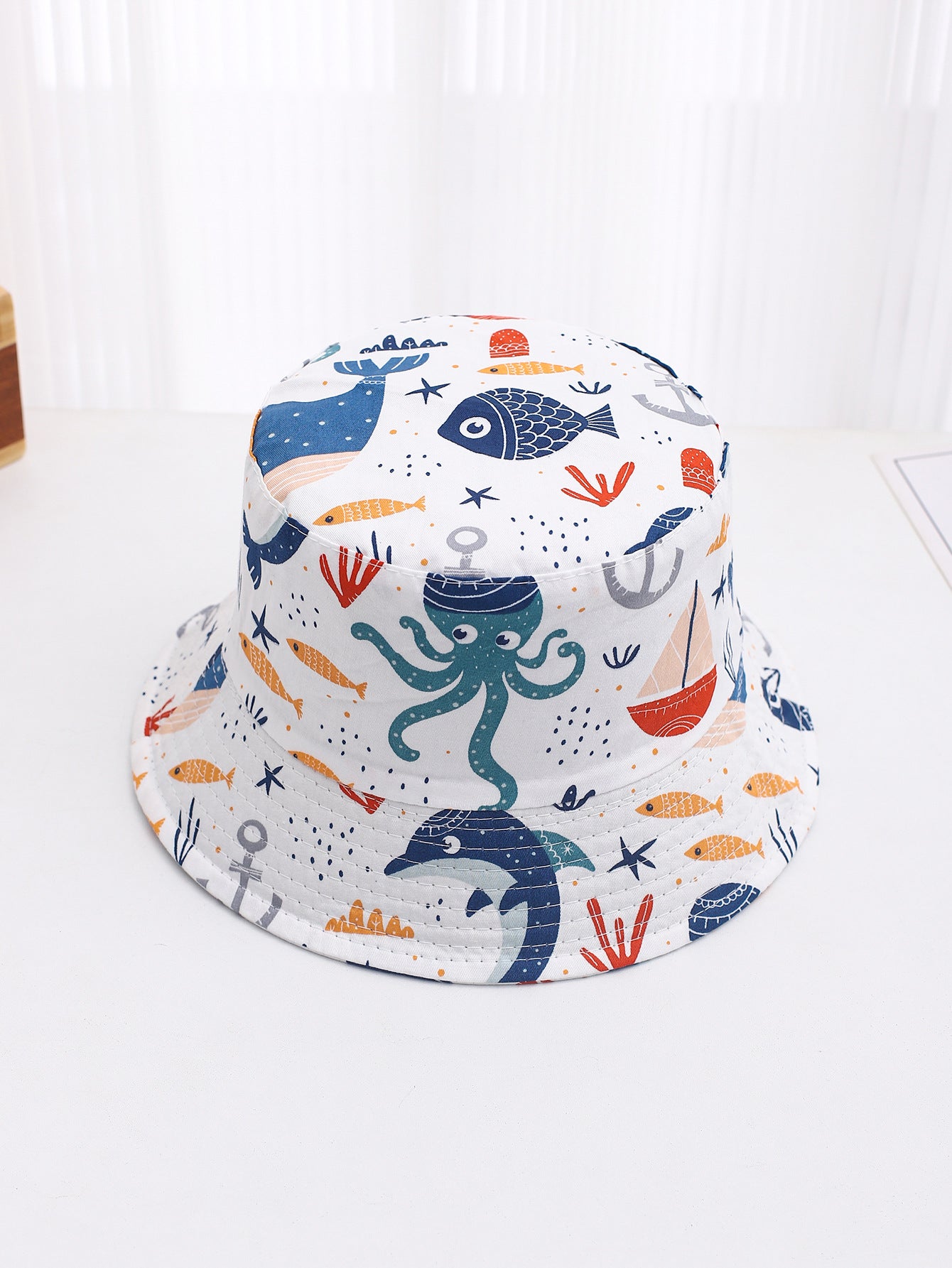 Bucket hat Dolphin 50cm: Gorro para niños de 9 meses a 2 años