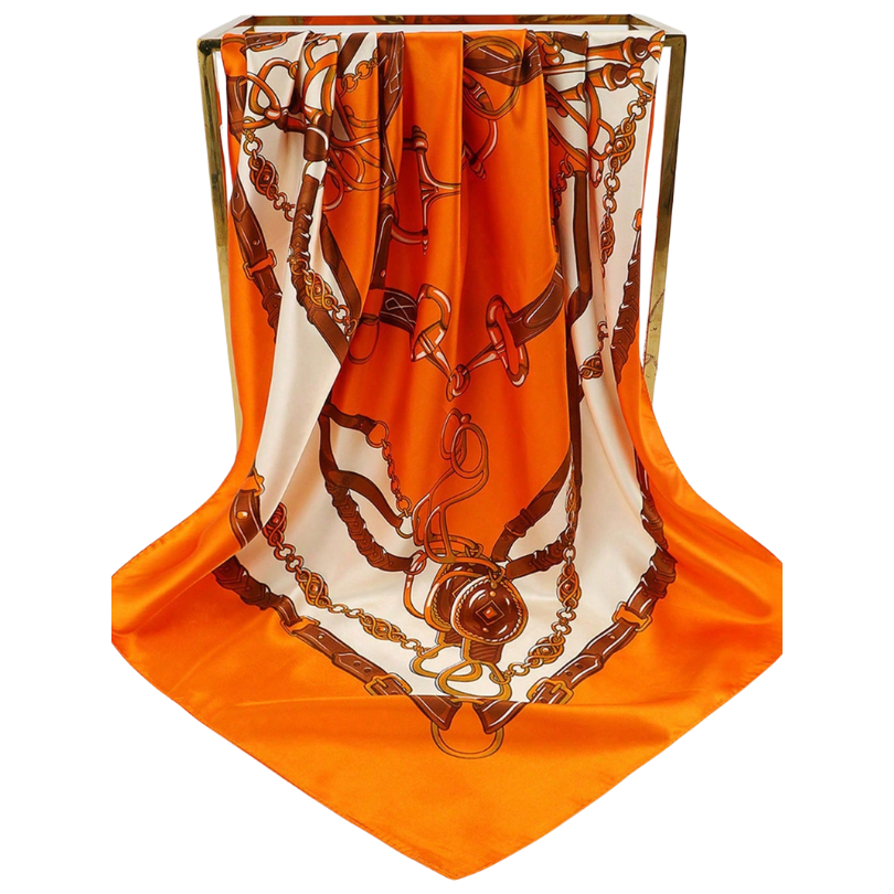 Pañoleta Bandana Pañuelo Marigold de 90x90cm