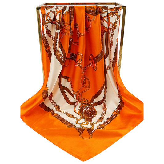 Pañoleta Bandana Pañuelo Marigold de 90x90cm