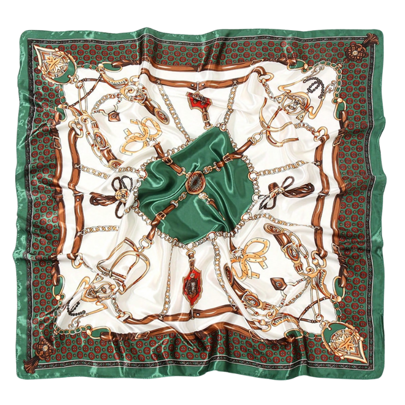 Pañoleta Bandana Pañuelo Silvanna de 90x90cm