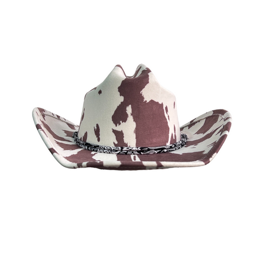 Sombrero hombre vaquero Cowboy Stains - Marron Claro