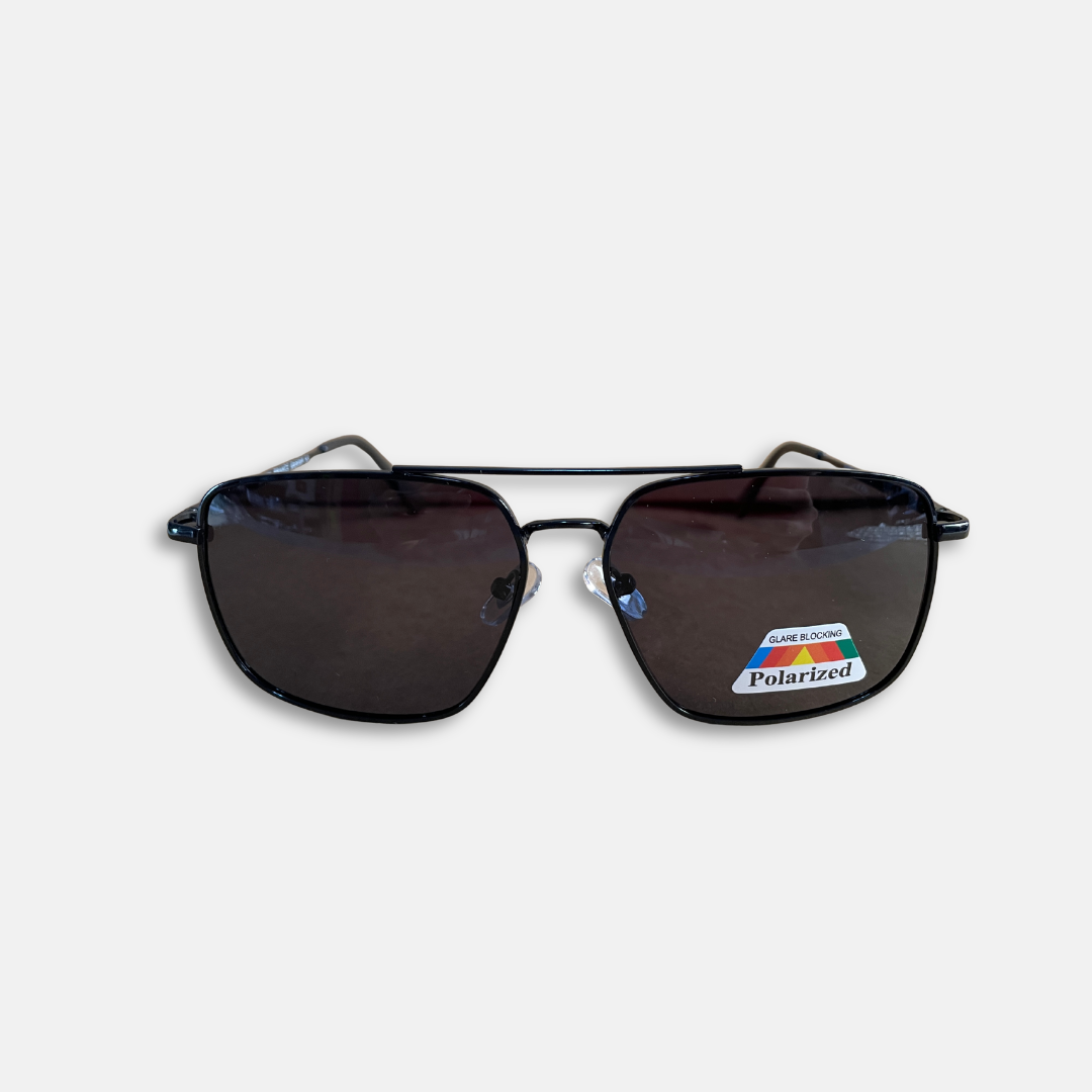 Lentes de Sol Monaco negro para Hombre + estuche