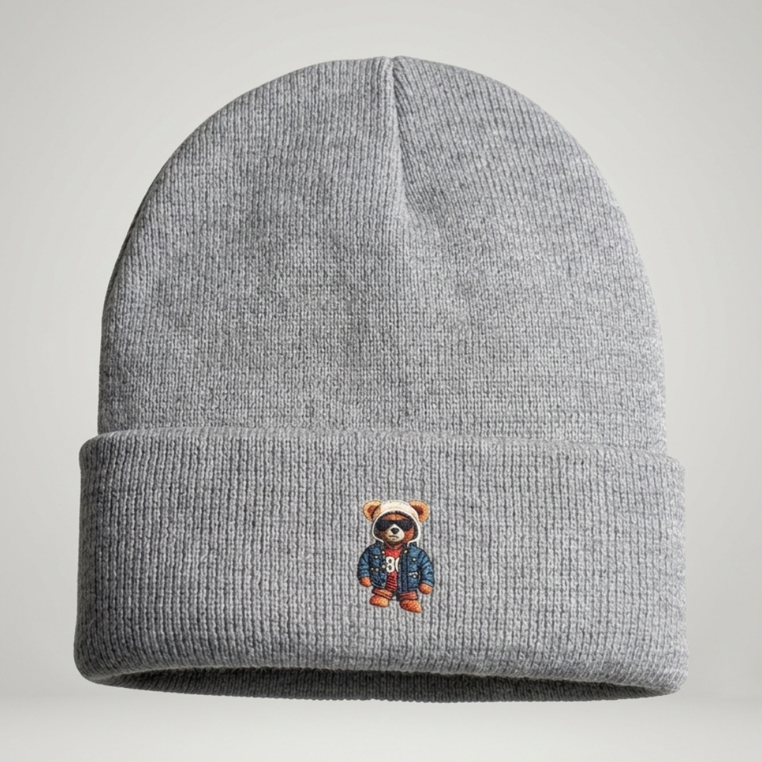 Beanie Street Teddy 56cm: Gorro invierno niño de 6 + años