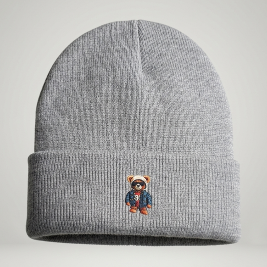 Beanie Street Teddy 56cm: Gorro invierno niño de 4 a 6+ años