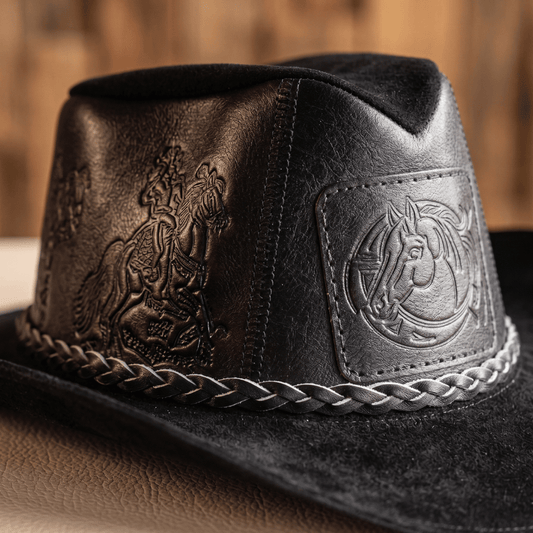 Sombrero Vaquero de Fieltro Butch Negro