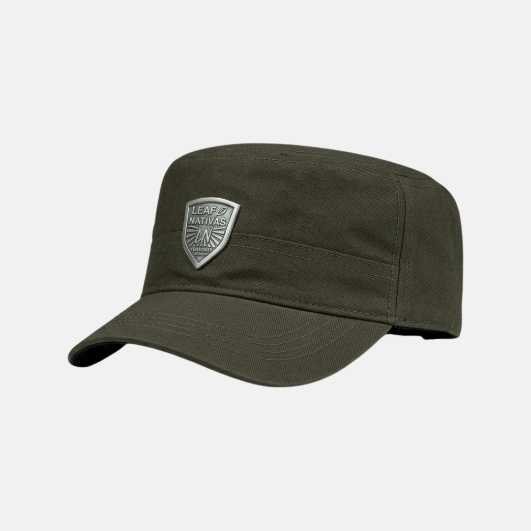Gorra Carbonera Drew Bordada verde militar