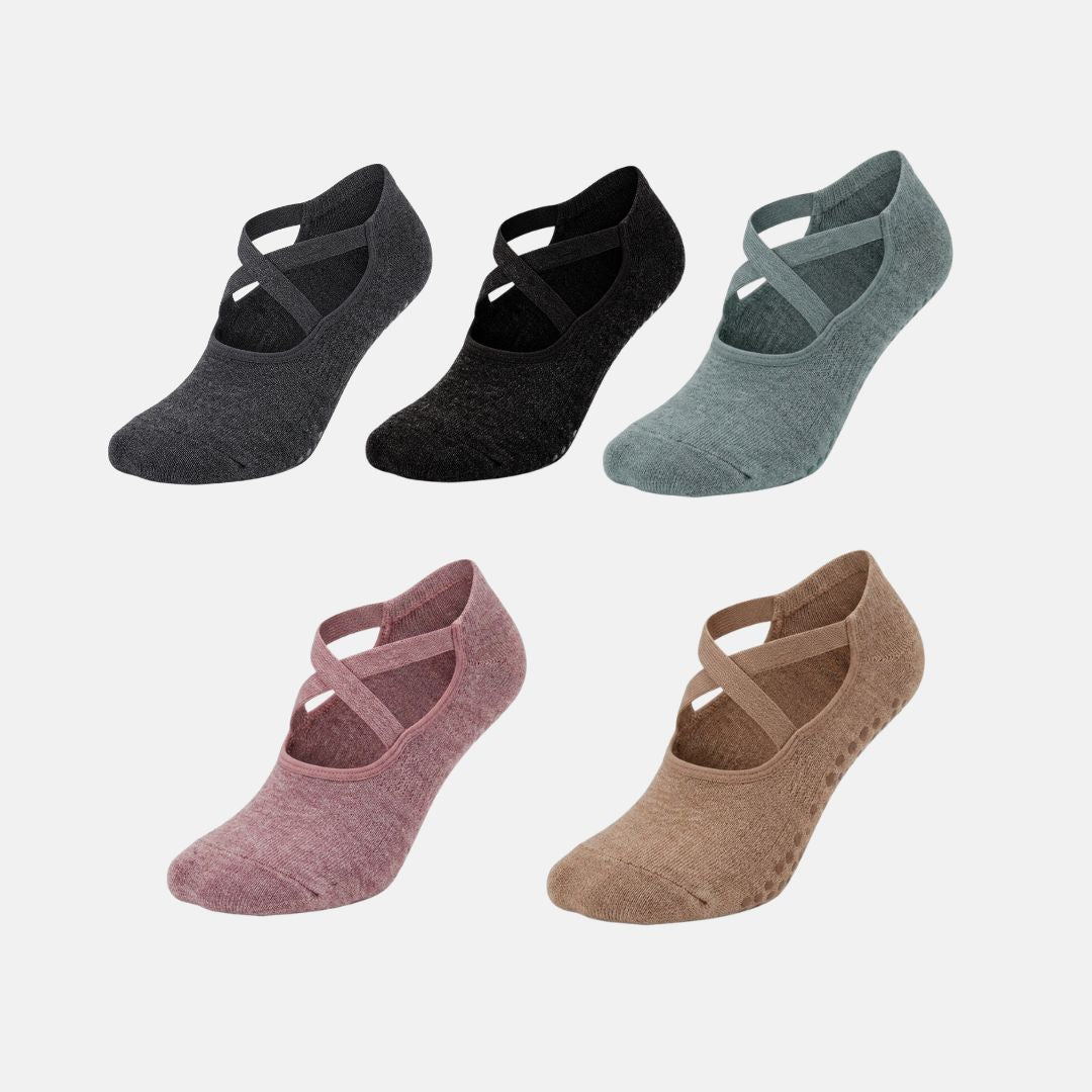 Medias de Yoga Pilates Elio Antideslizante Gym