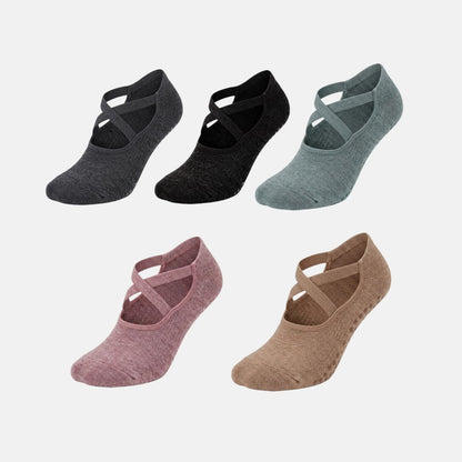Medias de Yoga Pilates Elio Antideslizante Gym