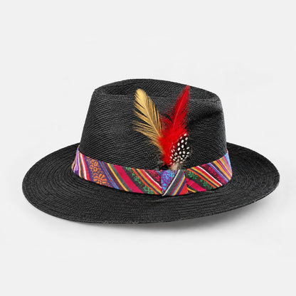 Sombrero Fedora Trilby Ala Ancha Killa | Negro