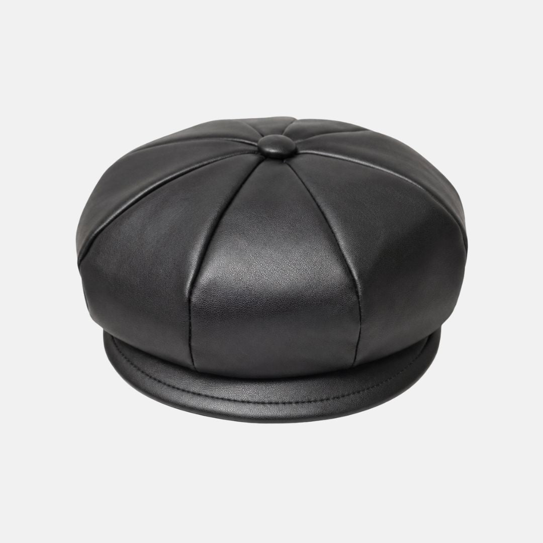 Boina Beck Cuerina - Negro