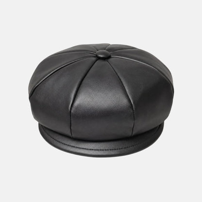 Boina Beck Cuerina - Negro