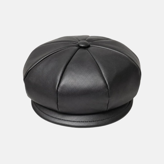 Boina Beck Cuerina - Negro