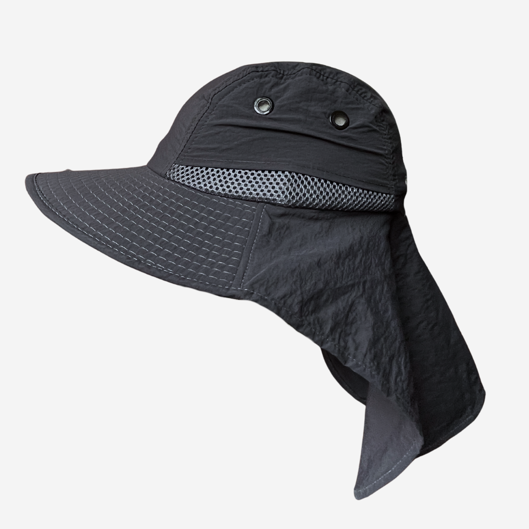 Sombrero Gorro Alta Proteccion Sol Cubre Nuca Impermeable Mesh