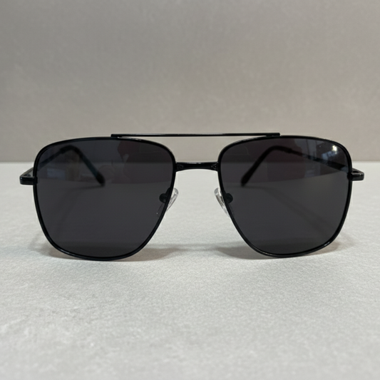 Lentes de Sol Milan negro para Hombre + estuche