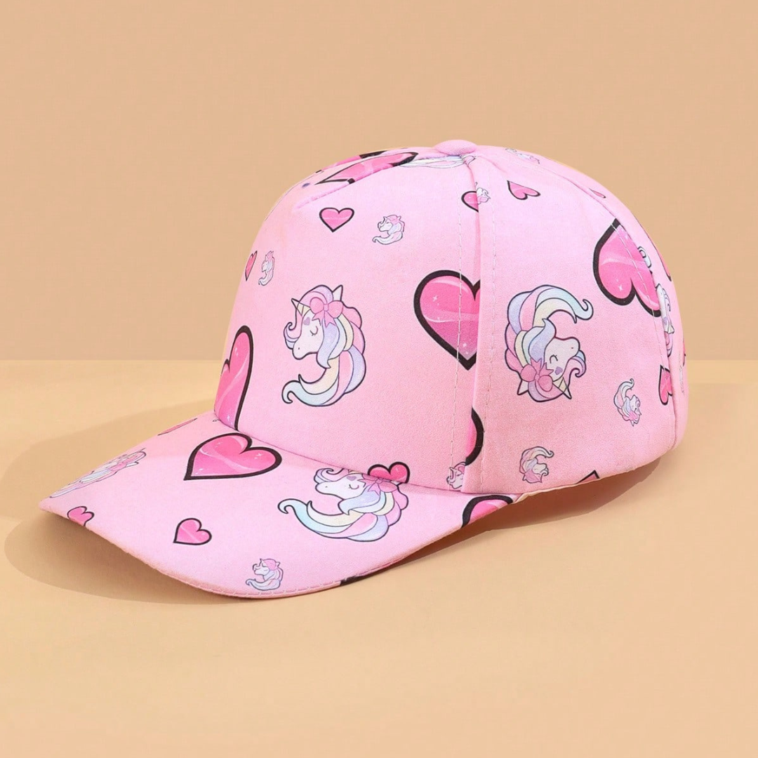 Pack Irisia gorro + mochilita unicornios para niñas 2 a 6+ años
