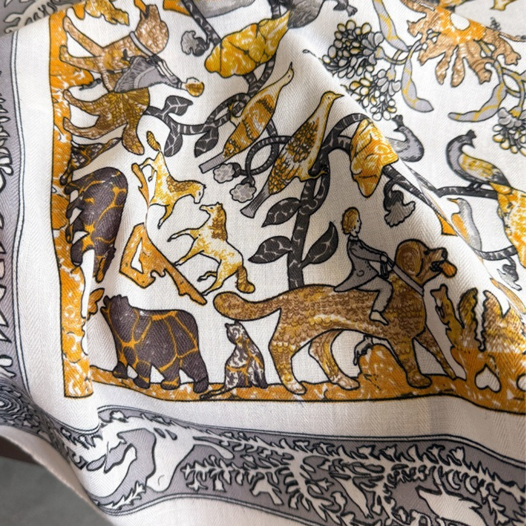 Pañoleta Bandana Pañuelo Selva 70x70cm
