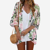 Kimono Gardenia Cardigan con estampado floral - Talla XL