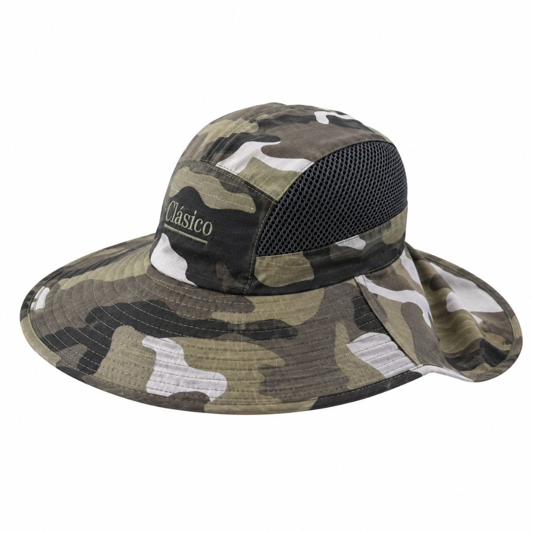 Sombrero Cubrenuca Transpirable Gorro Alta Proteccion Sol