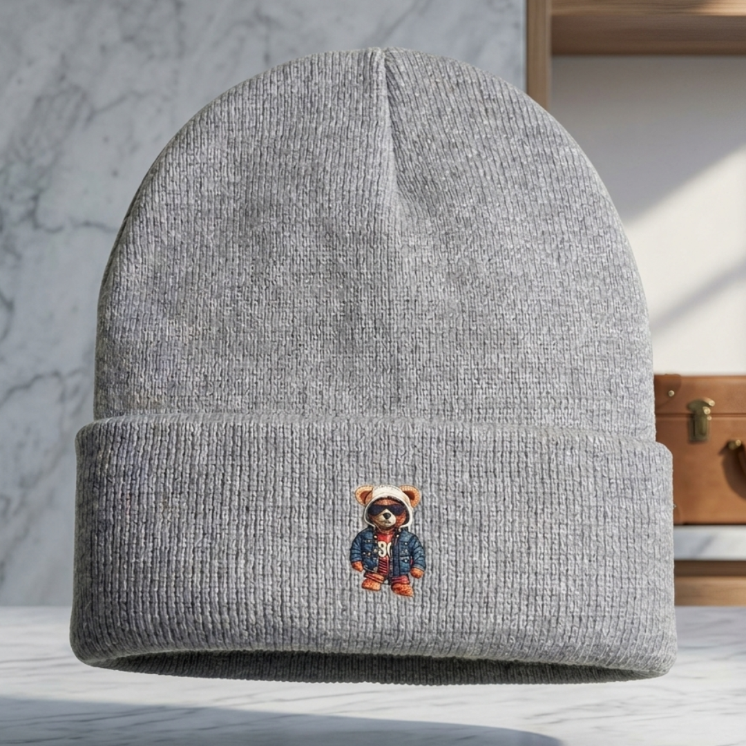 Beanie Street Teddy 56cm: Gorro invierno niño de 6 + años