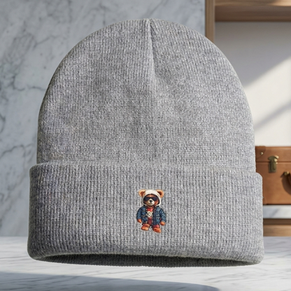 Beanie Street Teddy 56cm: Gorro invierno niño de 6 + años