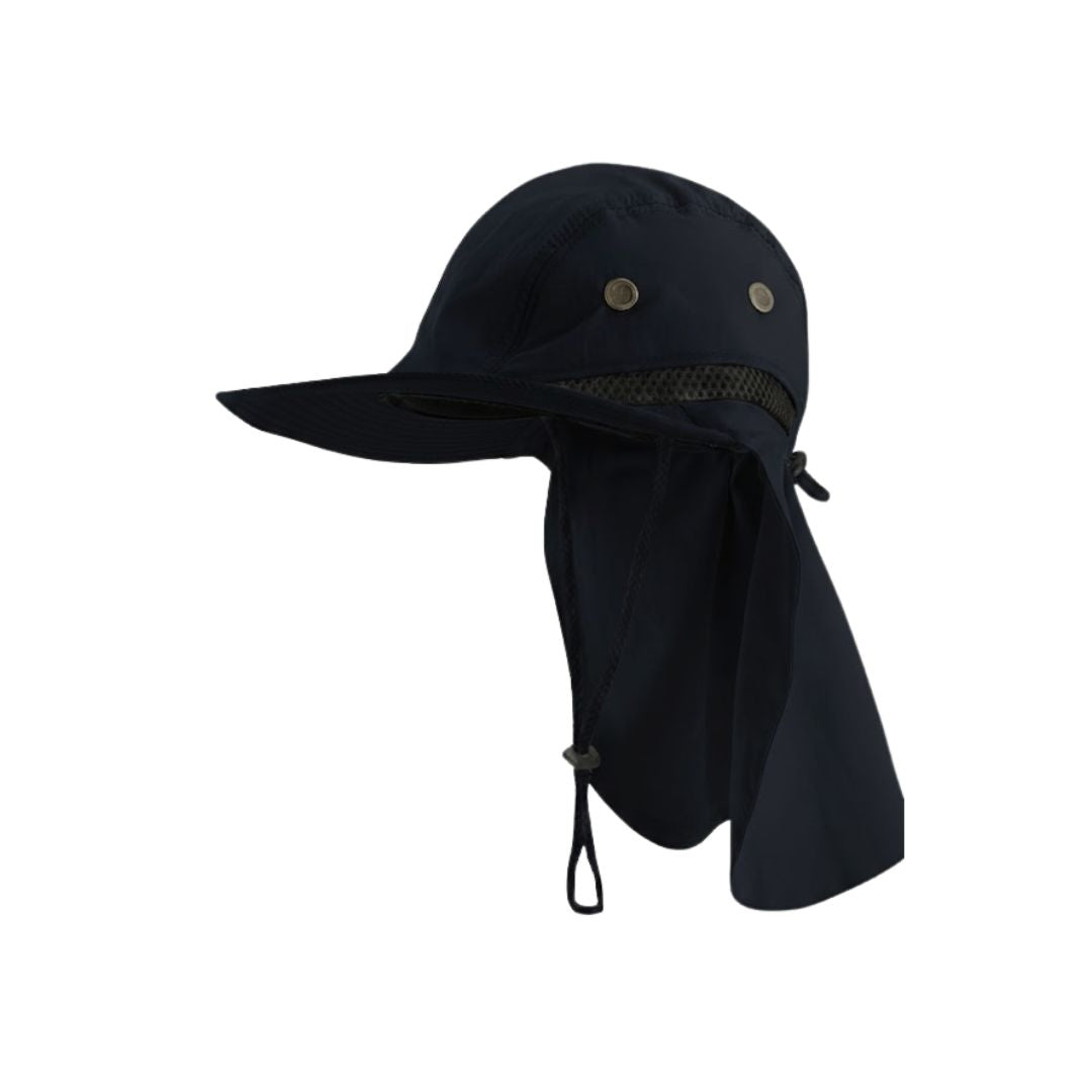 Sombrero Gorro Alta Proteccion Sol Cubre Nuca Impermeable Mesh