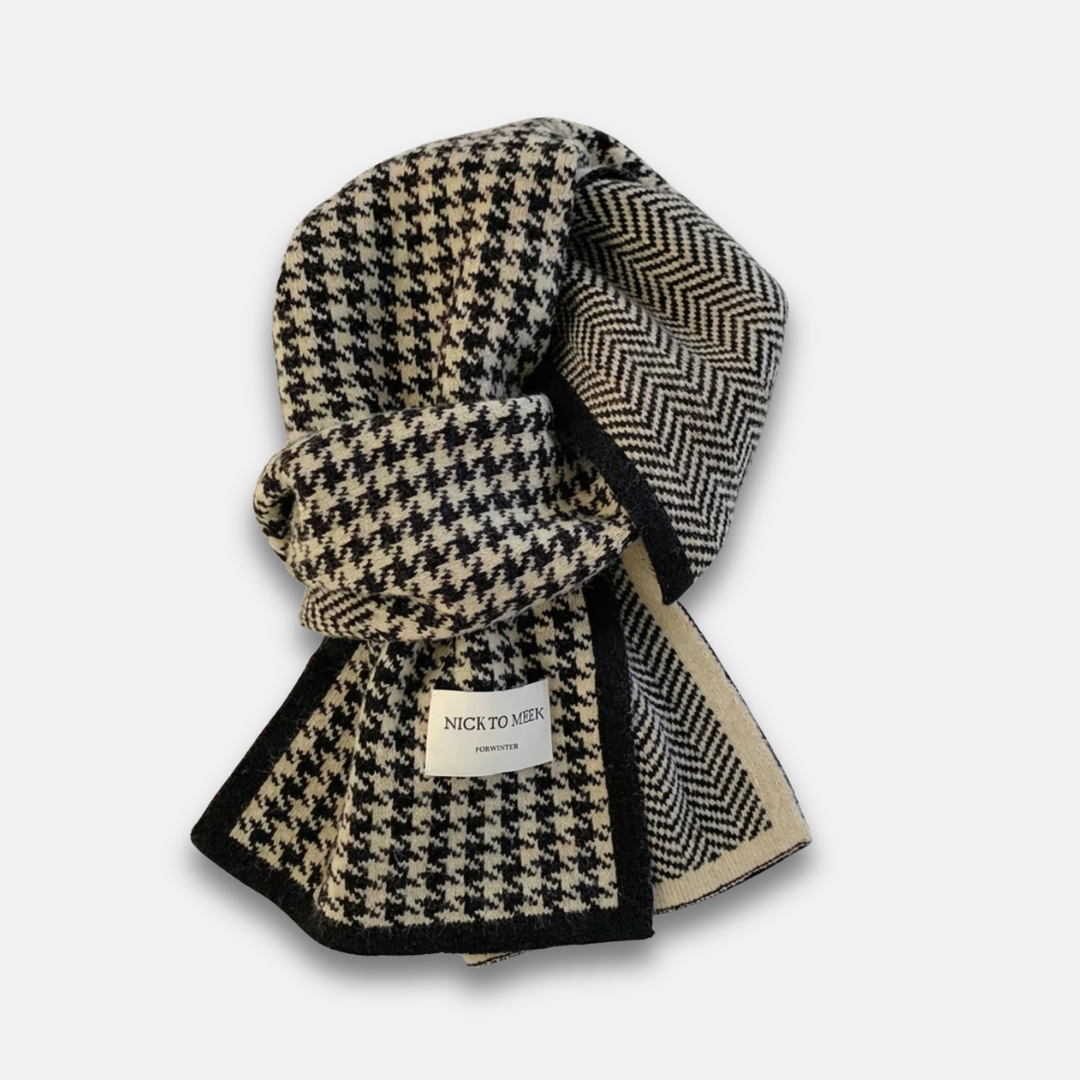 Bufanda Chalina Indigo a patrones