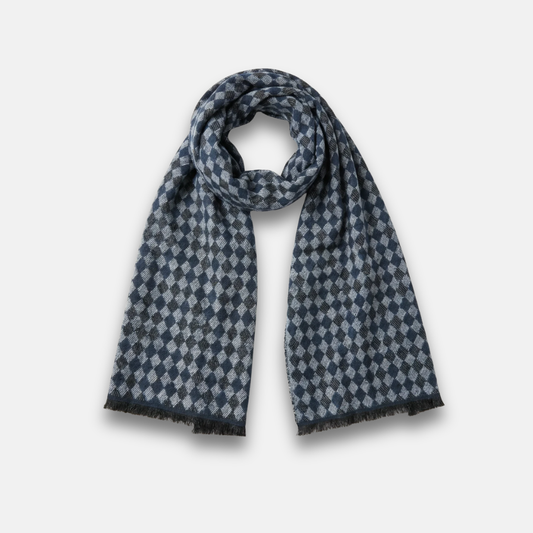 Bufanda Chalina Homero para hombre con diseño geometrico