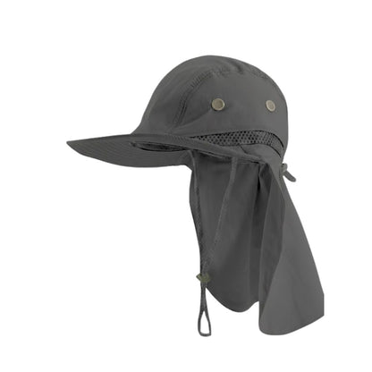 Sombrero Gorro Alta Proteccion Sol Cubre Nuca Impermeable Mesh